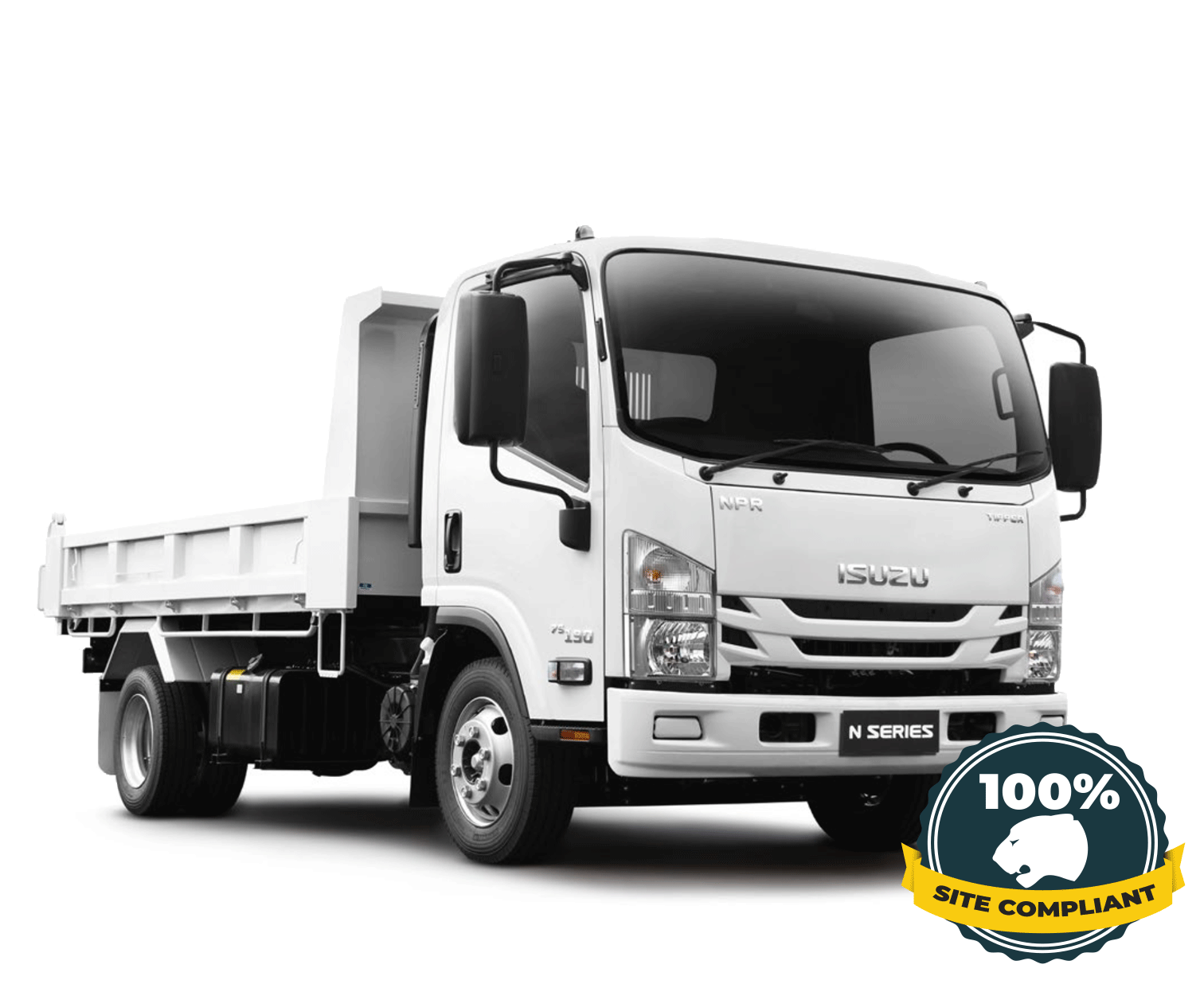 Isuzu Tipper Truck hire (100% Site Compliant)